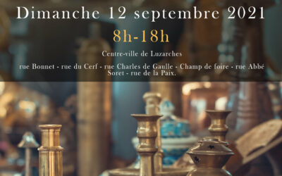 En septembre, Luzarches organise à nouveau sa brocante.